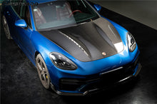 Load image into Gallery viewer, 2017-2023 Porsche Panamera 971 4S &amp; Turbo &amp; SD &amp; GTS TP Style Dry Carbon Fiber Hood - Carbonado