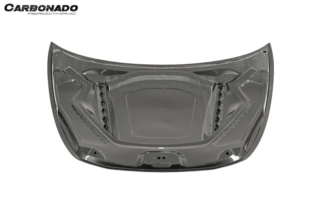 2017-2023 Porsche Panamera 971 4S    Turbo    SD    GTS TP Style Dry Carbon Fiber Hood