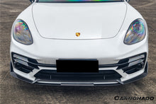 Load image into Gallery viewer, 2017-2023 Porsche Panamera 971 Turbo S KDA Style Dry Carbon Fiber Front Lip