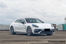 Load image into Gallery viewer, 2017-2023 Porsche Panamera 971 Turbo S KDA Style Dry Carbon Fiber Front Lip - Carbonado