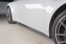 Load image into Gallery viewer, 2019-2024 Porsche 911 992 Carrera &amp; Cabriolet Convert Turbo SD Style Dry Carbon Fiber Side Skirts - Carbonado