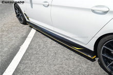 Load image into Gallery viewer, 2016-2023 BMW 5 Series G38 M-tech AD Style Dry Carbon Fiber Side Skirts