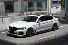 Load image into Gallery viewer, 2016-2023 BMW 5 Series G38 M-tech AD Style Dry Carbon Fiber Side Skirts - Carbonado