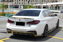 Load image into Gallery viewer, 2020-2023 BMW 5 Series G30 G38 M-tech AD Style Dry Carbon Fiber Rear Diffuser Lip