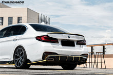 Load image into Gallery viewer, 2020-2023 BMW 5 Series G30 G38 M-tech AD Style Dry Carbon Fiber Rear Diffuser Lip