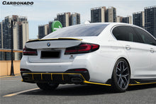 Load image into Gallery viewer, 2016-2023 BMW 5 Series G30 G38 M-tech AD Style Dry Carbon Fiber Trunk Spoiler