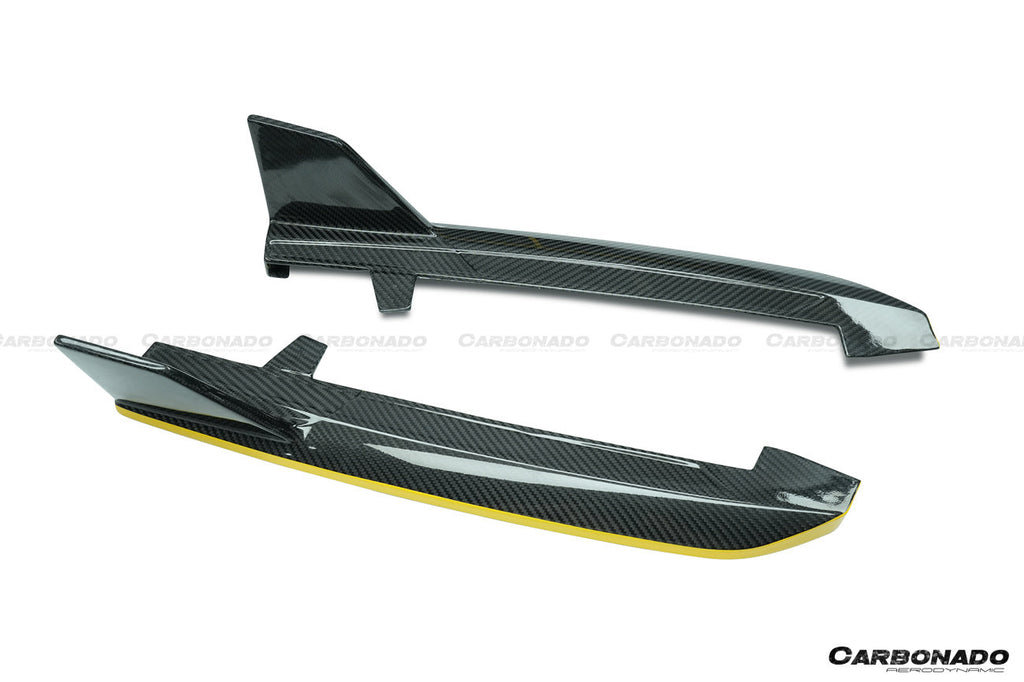 2020-2023 BMW 5 Series G30 G38 M-tech AD Style Dry Carbon Fiber Rear Diffuser Lip
