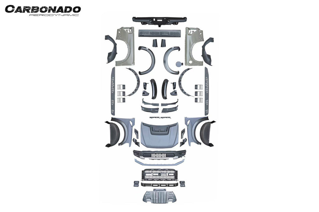 2021-2023 Ford F150 Lobo Raptor Style Full Wide body kit