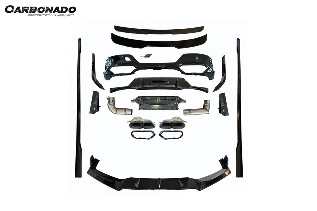 2023-2025 BMW 7 Series G70 M760 Black Knight Style Full body kit