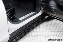Load image into Gallery viewer, 2017-2025 Porsche Panamera 976 &amp; 971 976SD Style Dry Carbon Fiber Side Skirts - Carbonado
