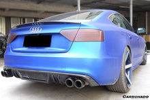 Load image into Gallery viewer, 2009-2015 Audi A5 Coupe Sport Style Carbon Fiber Trunk Spoiler - Carbonado Aero