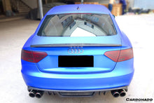 Load image into Gallery viewer, 2009-2015 Audi A5 Coupe Sport Style Carbon Fiber Trunk Spoiler - Carbonado Aero