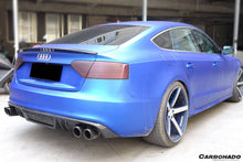 Load image into Gallery viewer, 2009-2015 Audi A5 Coupe Sport Style Carbon Fiber Trunk Spoiler - Carbonado Aero