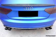 Load image into Gallery viewer, 2009-2015 Audi A5 Coupe Sport Style Carbon Fiber Trunk Spoiler - Carbonado Aero