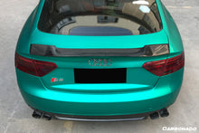 Load image into Gallery viewer, 2009-2015 Audi A5 Sline S5 Sedan RT Style Carbon Fiber Trunk Spoiler - Carbonado Aero