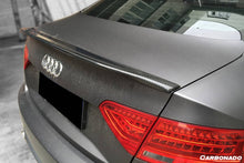 Load image into Gallery viewer, 2009-2015 Audi A5 Coupe CTE Style Carbon Fiber Trunk Spoiler - Carbonado Aero