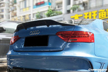Load image into Gallery viewer, 2009-2015 Audi A5 Coupe RT Style Carbon Fiber Trunk Spoiler - Carbonado Aero