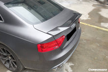 Load image into Gallery viewer, 2009-2015 Audi A5 Coupe RT Style Carbon Fiber Trunk Spoiler - Carbonado Aero
