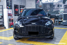 Load image into Gallery viewer, 2021-2024 Aston Martin DBX 707 Style Dry Carbon Fiber Front Bumper With Lights