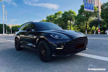 Load image into Gallery viewer, 2021-2024 Aston Martin DBX 707 Style Dry Carbon Fiber Front Bumper With Lights