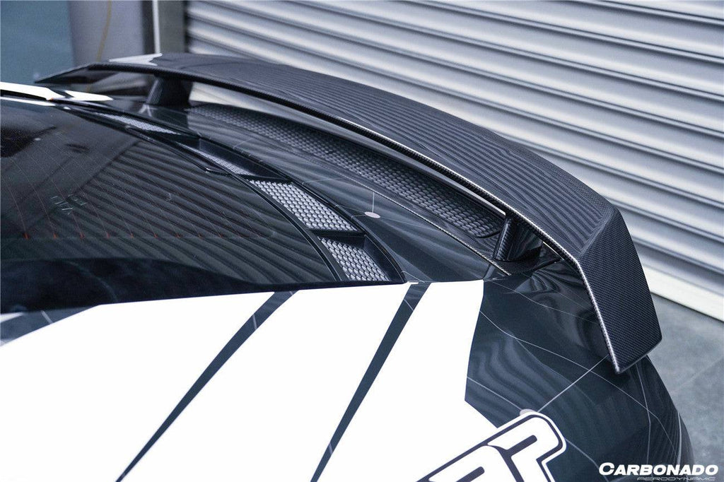 2016-2023 Audi R8 GEN2/GEN3 Coupe ONLY GT Style Carbon Fiber Trunk Wing - Carbonado Aero