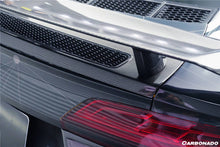 Load image into Gallery viewer, 2016-2023 Audi R8 GEN2/GEN3 Coupe ONLY GT Style Carbon Fiber Trunk Wing - Carbonado Aero