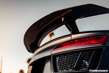 Load image into Gallery viewer, 2016-2023 Audi R8 VRS Style Carbon Fiber Trunk Spoiler - Carbonado