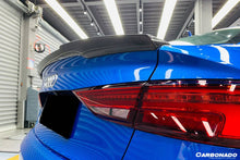 Load image into Gallery viewer, 2013-2020 Audi S3/ A3 /RS3 Sedan RW Style Carbon Fiber Trunk Spoiler - Carbonado