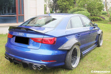 Load image into Gallery viewer, 2013-2020 Audi S3/ A3 /RS3 Sedan RT Style Carbon Fiber Trunk Spoiler - Carbonado Aero