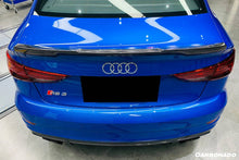 Load image into Gallery viewer, 2013-2020 Audi S3/ A3 /RS3 Sedan RW Style Carbon Fiber Trunk Spoiler - Carbonado Aero