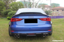 Load image into Gallery viewer, 2013-2020 Audi S3/ A3 /RS3 Sedan RT Style Carbon Fiber Trunk Spoiler - Carbonado Aero