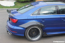 Load image into Gallery viewer, 2013-2020 Audi S3/ A3 /RS3 Sedan RT Style Carbon Fiber Trunk Spoiler - Carbonado Aero