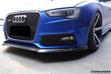 Load image into Gallery viewer, 2009-2015 Audi A5 sline S5 DM Style Carbon Fiber Front Lip - Carbonado Aero