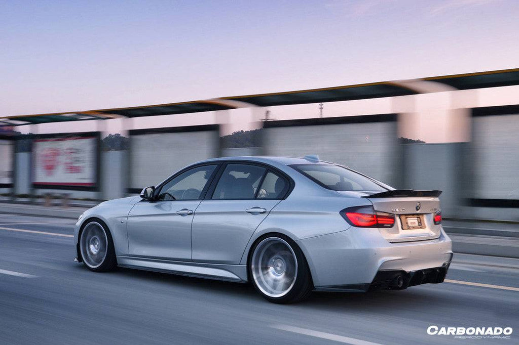 2011-2019 BMW 3 Series F30/F35 M-Tech GV Carbon Fiber Trunk Spoiler - Carbonado Aero