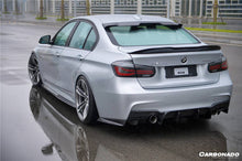 Load image into Gallery viewer, 2011-2019 BMW 3 Series F30/F35 M-Tech GV Carbon Fiber Rear Lip with Diffuser &amp; Caps - Carbonado