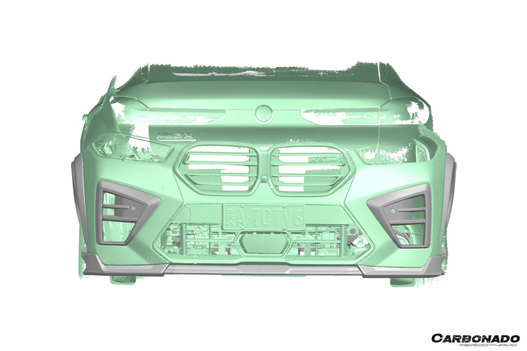 2024-2025  BMW X6M F96 AD Style Dry Carbon Fiber Front Lip
