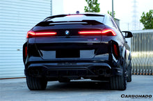 Load image into Gallery viewer, 2024-2025 BMW X6M F96 AD Style Dry Carbon Fiber Rear Diffuser Lip - Carbonado