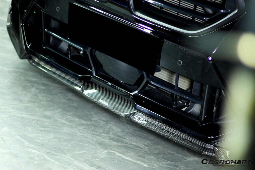 2024-2025  BMW X6M F96 AD Style Dry Carbon Fiber Front Lip