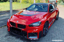 Load image into Gallery viewer, 2021-2024 BMW M2 G87 OD-MP Style Dry Carbon FIber Front Bumper Air Inlet Trim