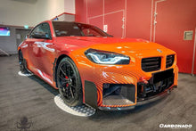 Load image into Gallery viewer, 2021-2024 BMW M2 G87 OD-MP Style Dry Carbon FIber Front Bumper Air Inlet Trim