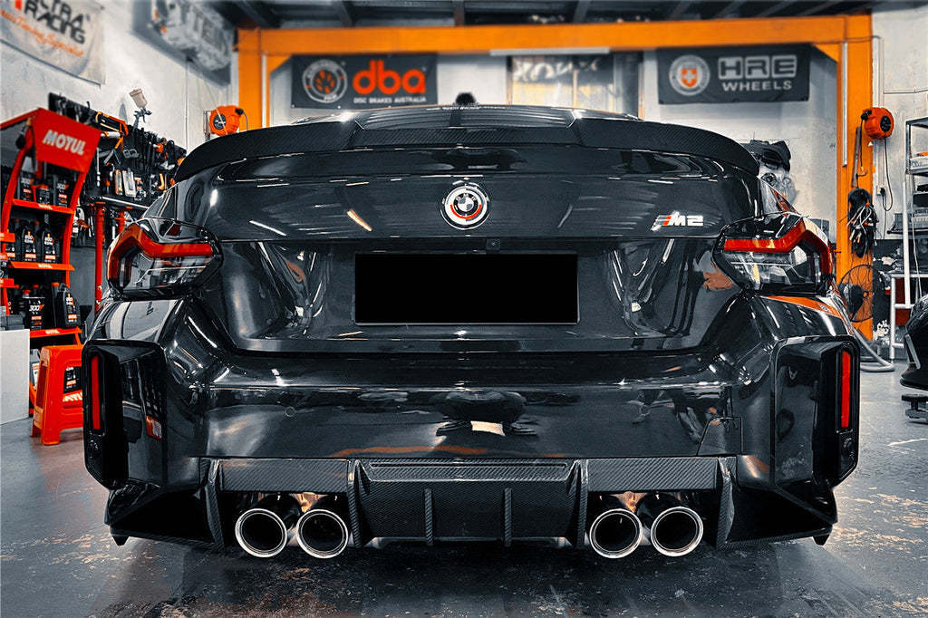 2021-2024 BMW M2 G87 OD-R Style Dry Carbon FIber Rear Diffuser Lip - Carbonado