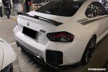 Load image into Gallery viewer, 2021-2024 BMW M2 G87 OD Style Dry Carbon Fiber Rear Bumper Splitter Winglets