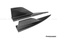 Load image into Gallery viewer, 2021-2024 BMW M2 G87 OD Style Dry Carbon FIber Rear Bumper Splitter Winglets