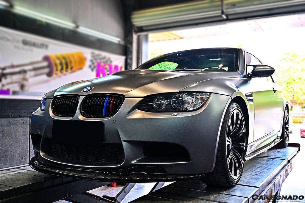 2008-2012 BMW M3 E90 & E92 & E93 GTSII Style Carbon Fiber Lip - Carbonado