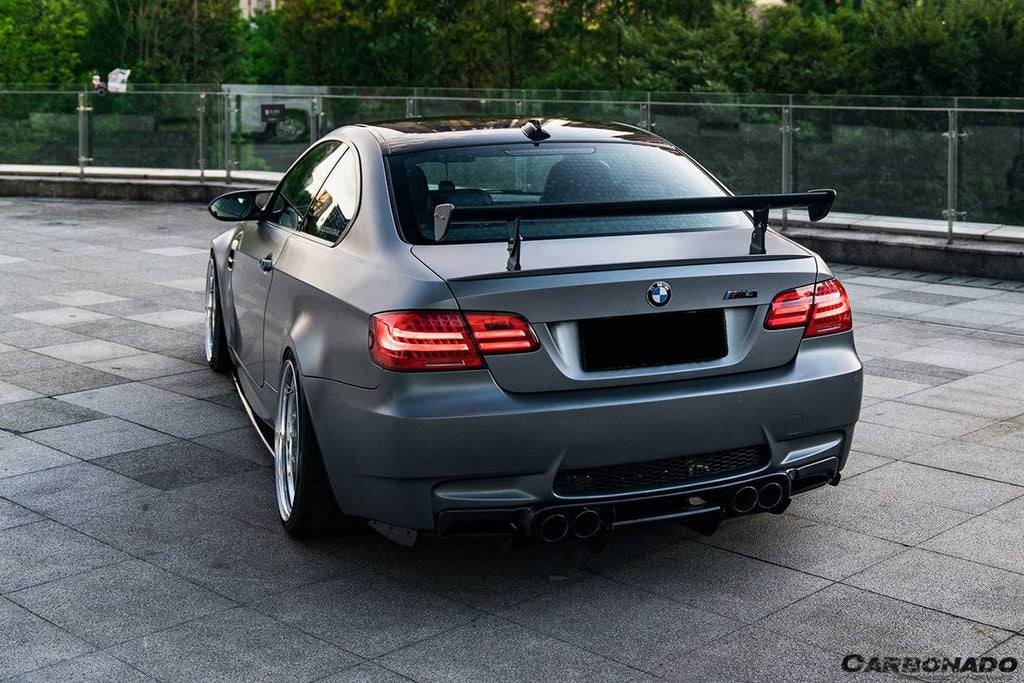 2008-2012 BMW M3 E92/E93 VA Style Carbon Fiber Rear Diffuser with Lip - Carbonado Aero