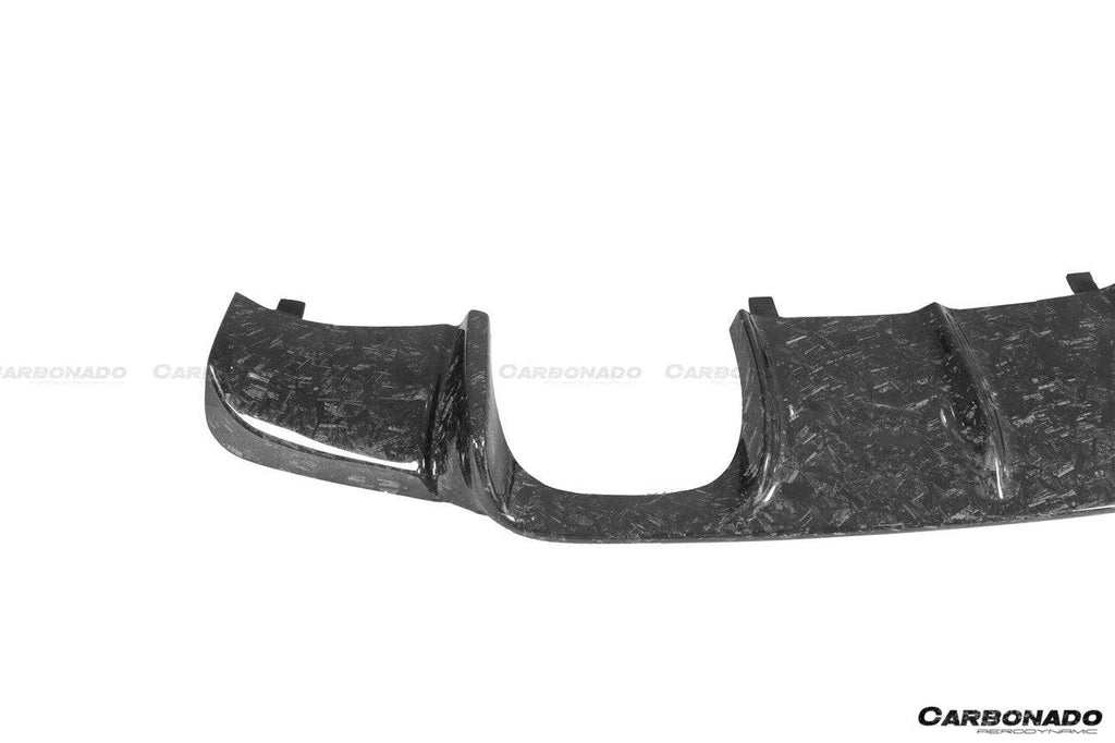 2008-2012 BMW M3 E92/E93 VA Style Carbon Fiber Rear Diffuser with Lip - Carbonado Aero