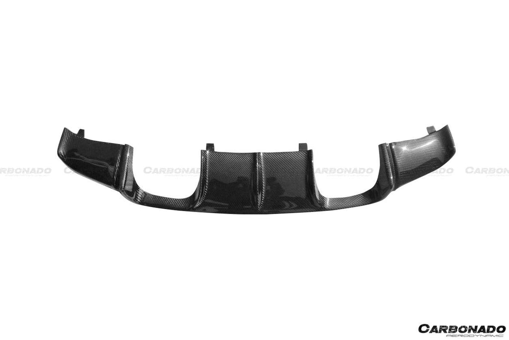 2008-2012 BMW M3 E92/E93 VA Style Carbon Fiber Rear Lip - Carbonado Aero