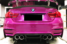 Load image into Gallery viewer, 2014-2020 BMW M3 F80 &amp; M4 F82 SM Style Carbon Fiber Rear Diffuser and Lip