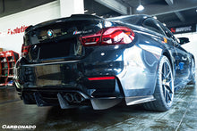 Load image into Gallery viewer, 2014-2020 BMW M3 F80 &amp; M4 F82 SM Style Carbon Fiber Rear Diffuser and Lip