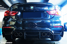 Load image into Gallery viewer, 2014-2020 BMW M3 F80 &amp; M4 F82 SM Style Carbon Fiber Rear Diffuser and Lip